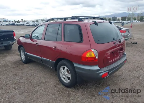 2001 Hyundai Santa Fe 2.7L V6 Gls/2.7L V6 Lx из США, поврежденный, VIN KM8SC83D31U009181